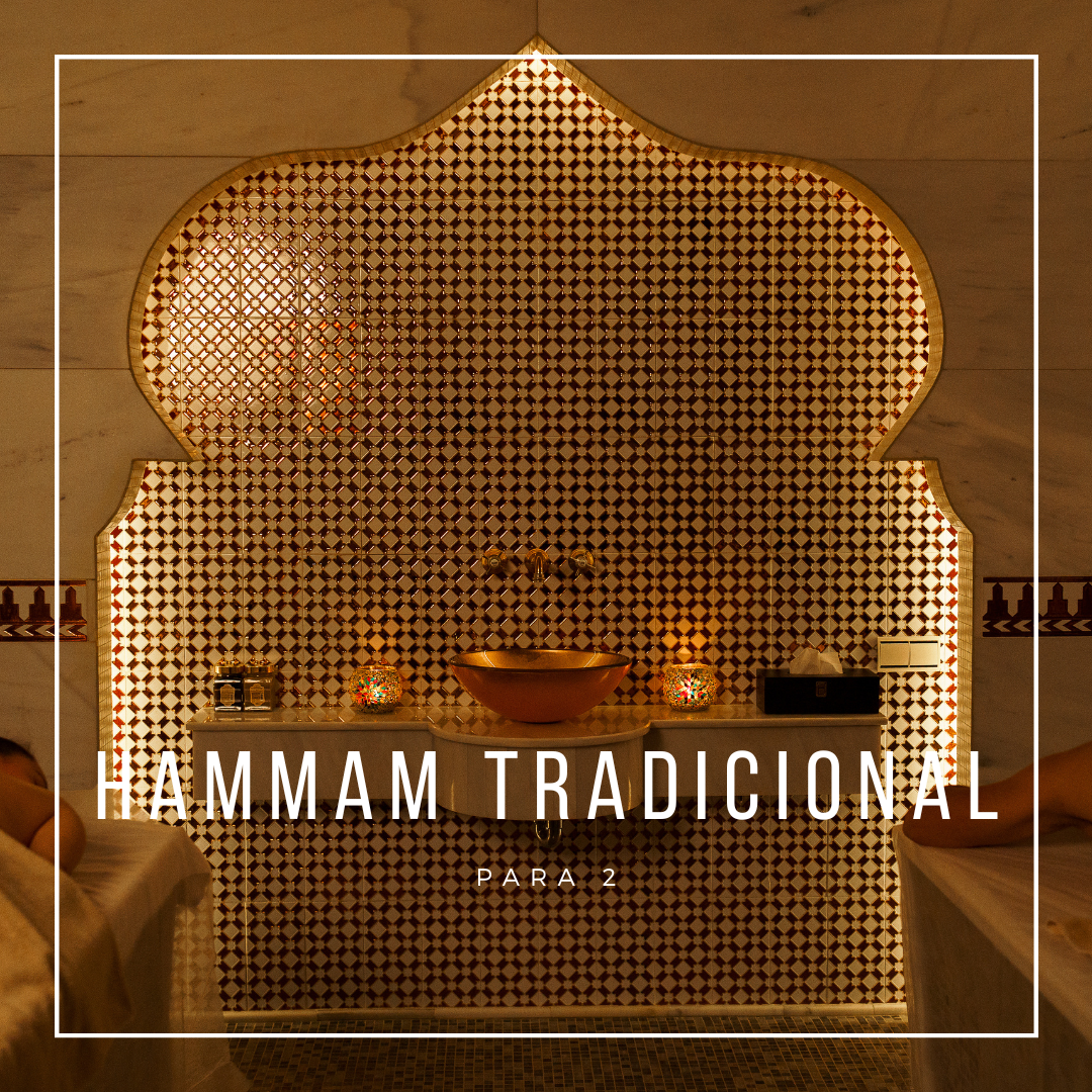Glow traditional hammam gift card for 2 people