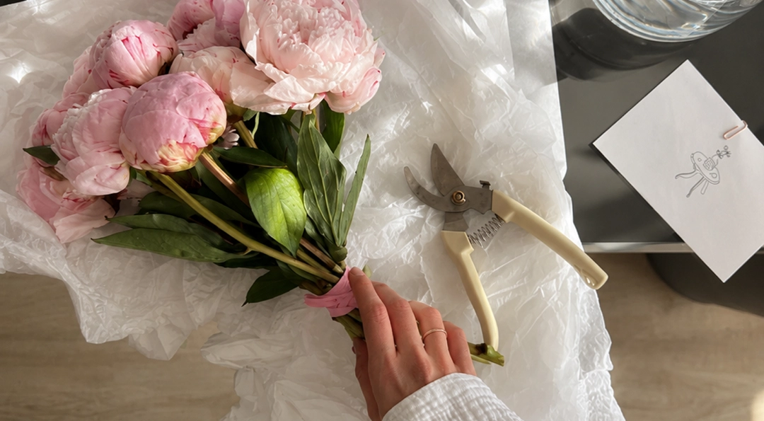 Flowers, beautifully taken care of