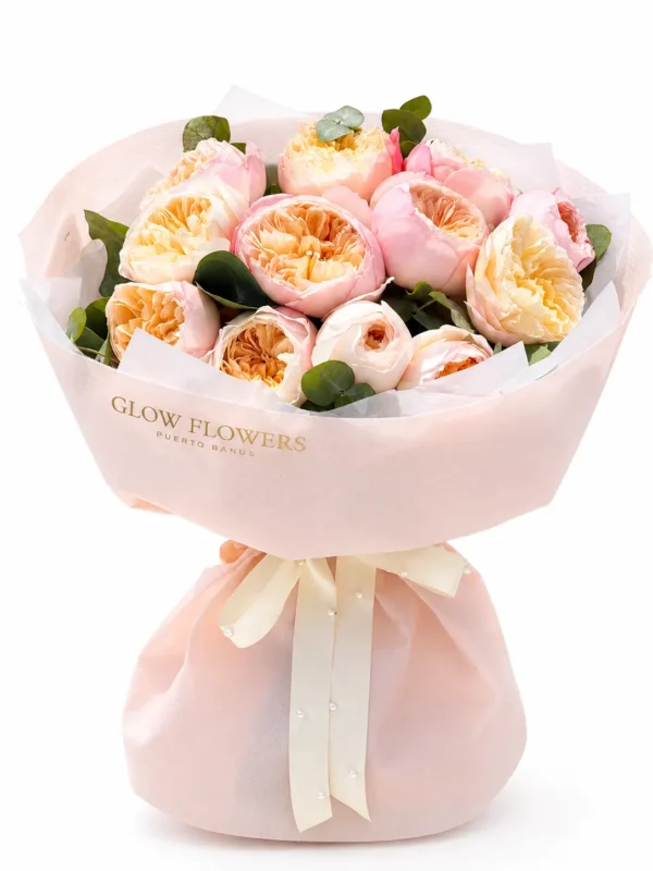 pink-garden-rose-mono-bouquet-003